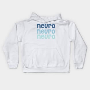 Neuroscience - Neuro (Blue) - Occupational Therapy Kids Hoodie